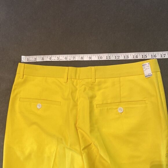 Men’s Mogu Yellow 2 Piece One Button Single Breasted Suit Size 34 Jacket NWT - Picture 8 of 11